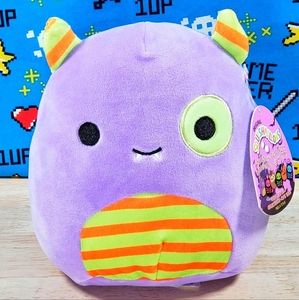 Squishmallow Marvin the Monster 7" 2020 UltraSoft Halloween Rare HTF Plush NWT